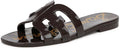 Sam Edelman womens Bay Jelly Slides - Shiny Summer Staple