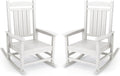 KINGYES Oversized Patio Rocking Chair Set of 2 for Ultimate Comfort