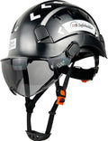 Construction Safety Helmet with Visor ABS Hard Hat Adjustable