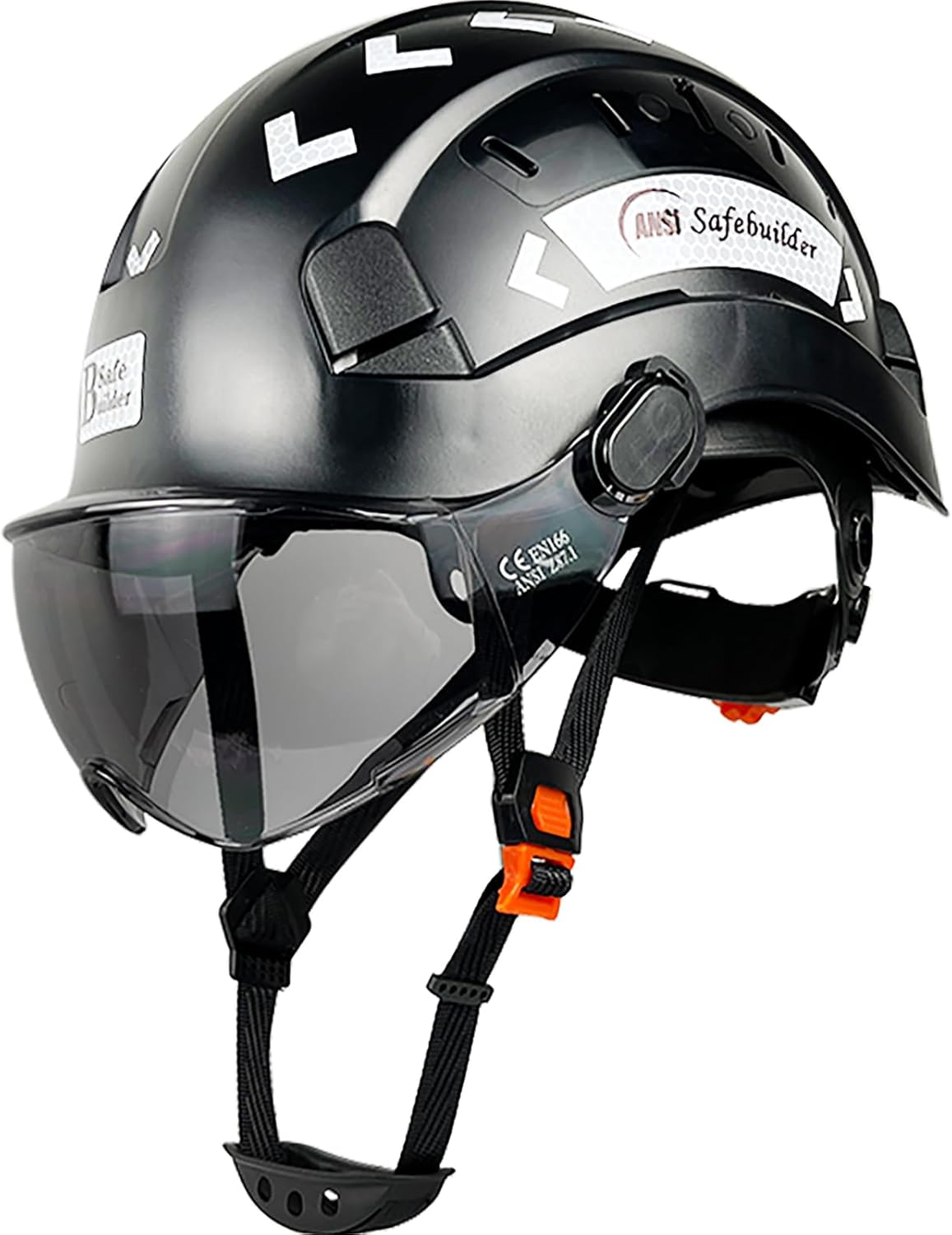 Construction Safety Helmet with Visor for Head Protection