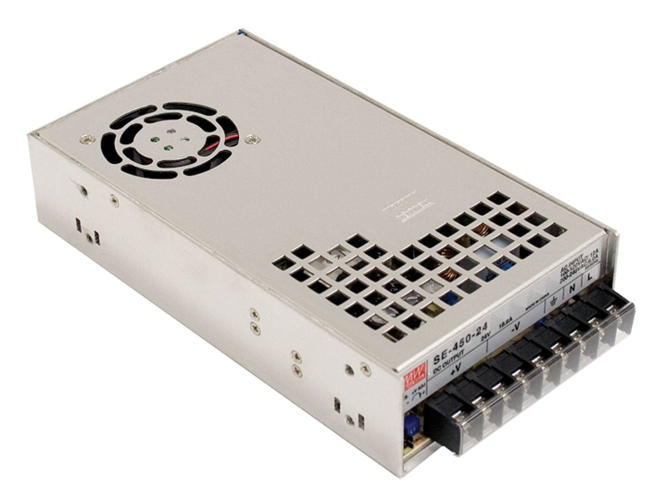MEAN WELL SE-450-24 Power Supply 24V 18.8A for Reliable Use