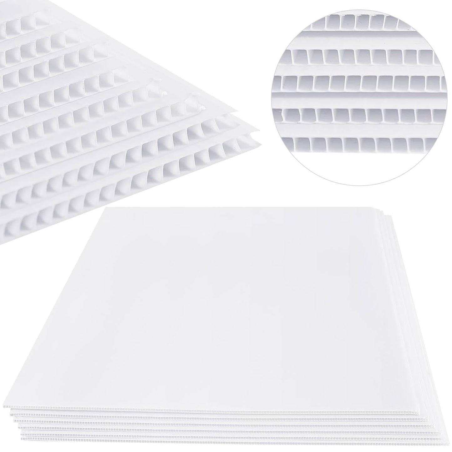 Corrugated Plastic Sheet Set for Indoor and Outdoor Use