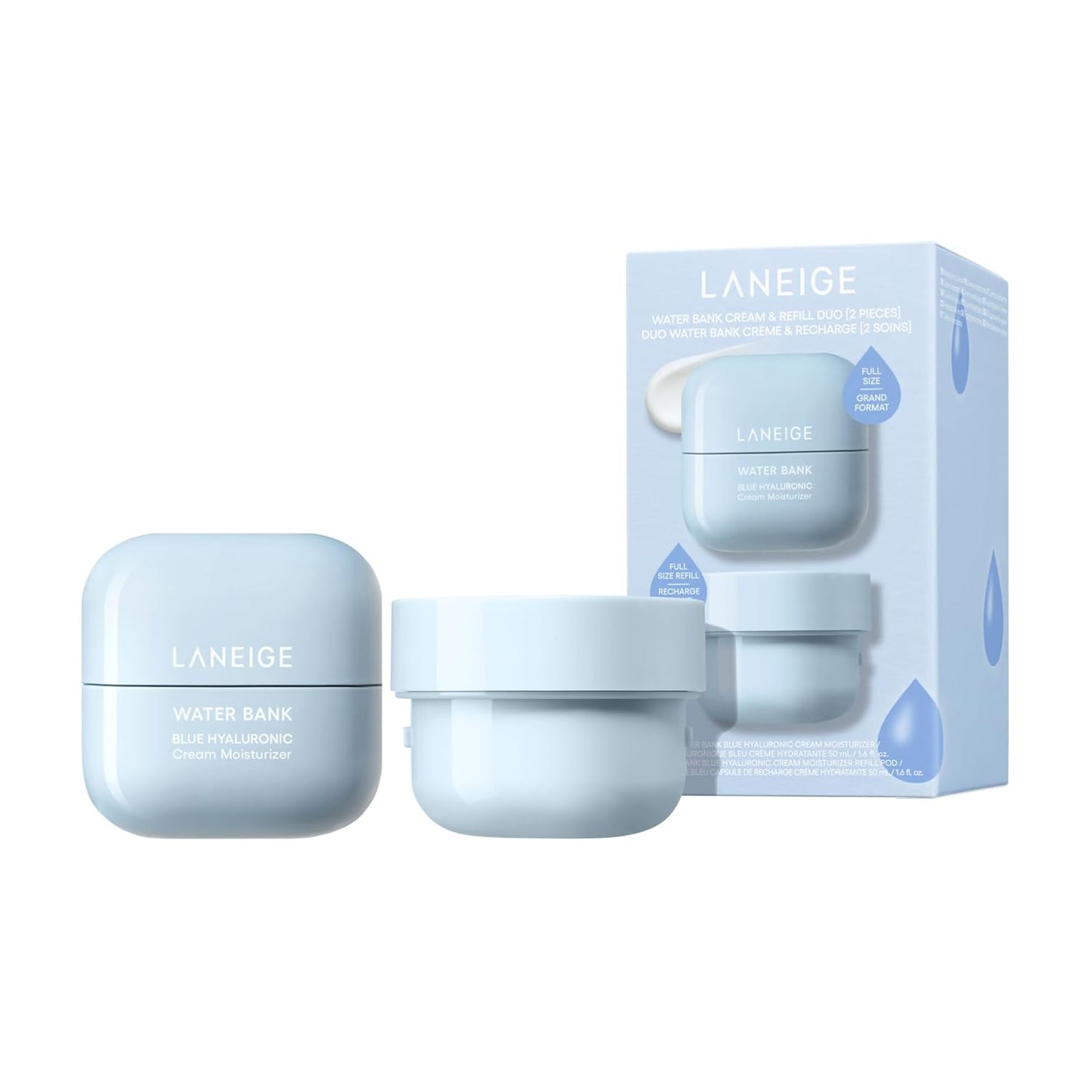 LANEIGE Water Bank Blue Hyaluronic Cream for Hydration Boost