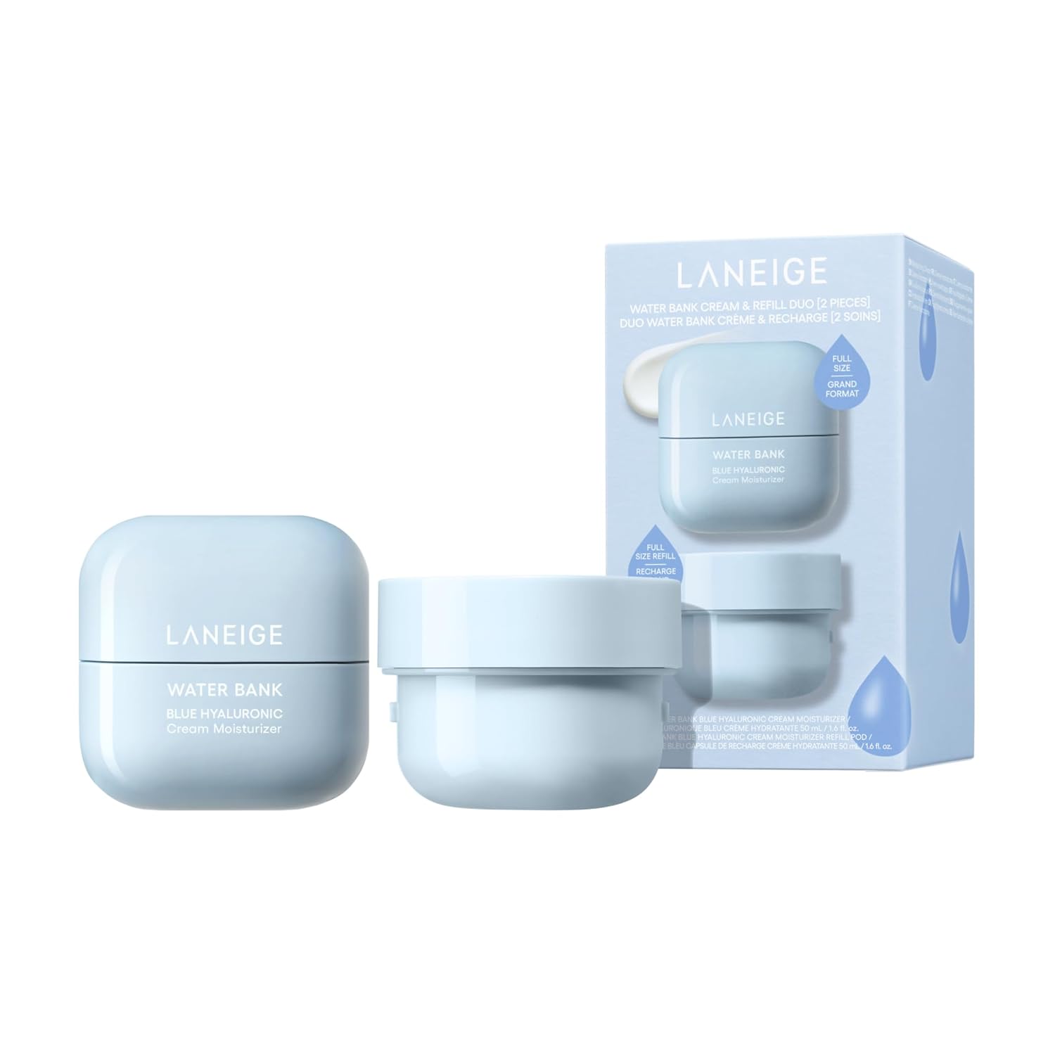LANEIGE Water Bank Blue Hyaluronic Cream for Hydration Boost