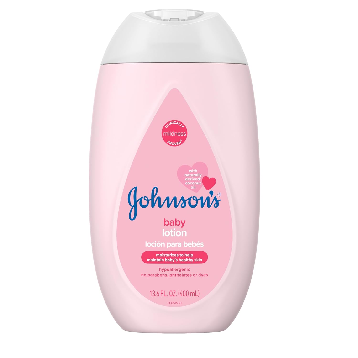 Johnson's Baby Coconut Oil Lotion, Gentle Baby Care