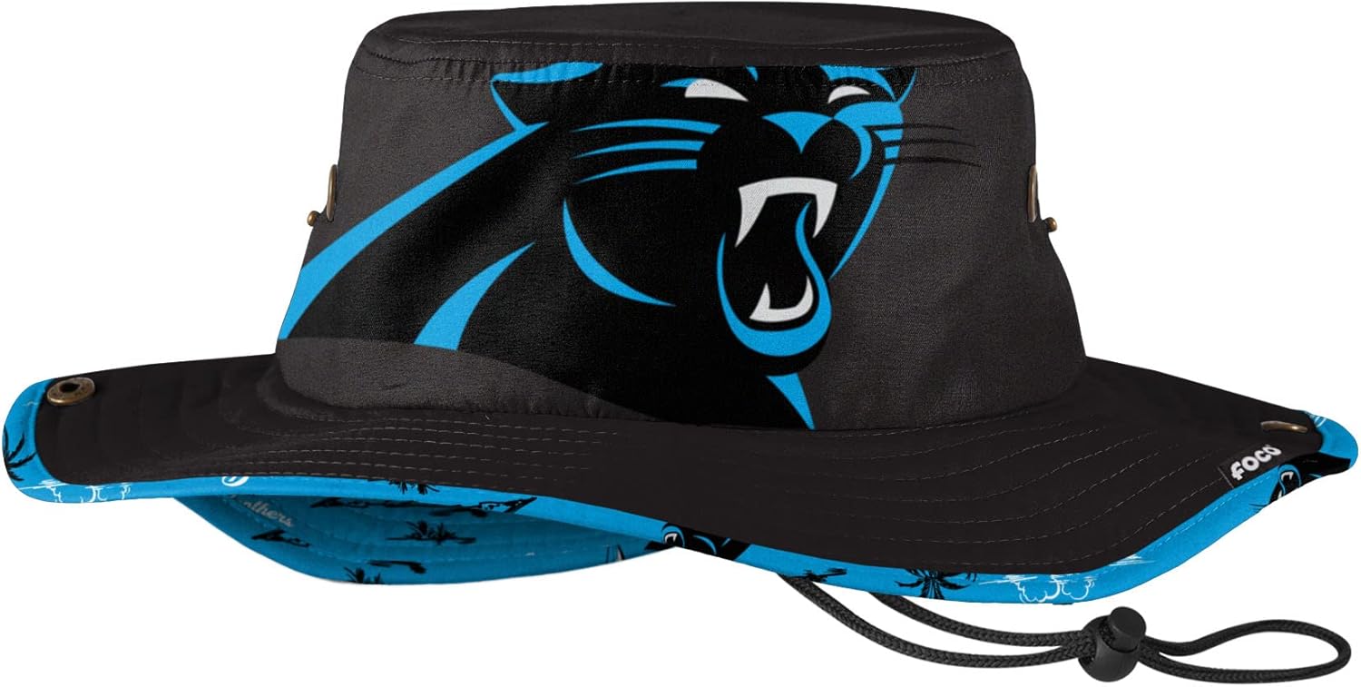NFL Team Cropped Big Logo Sport Outdoor Sun Bucket Boonie Hat