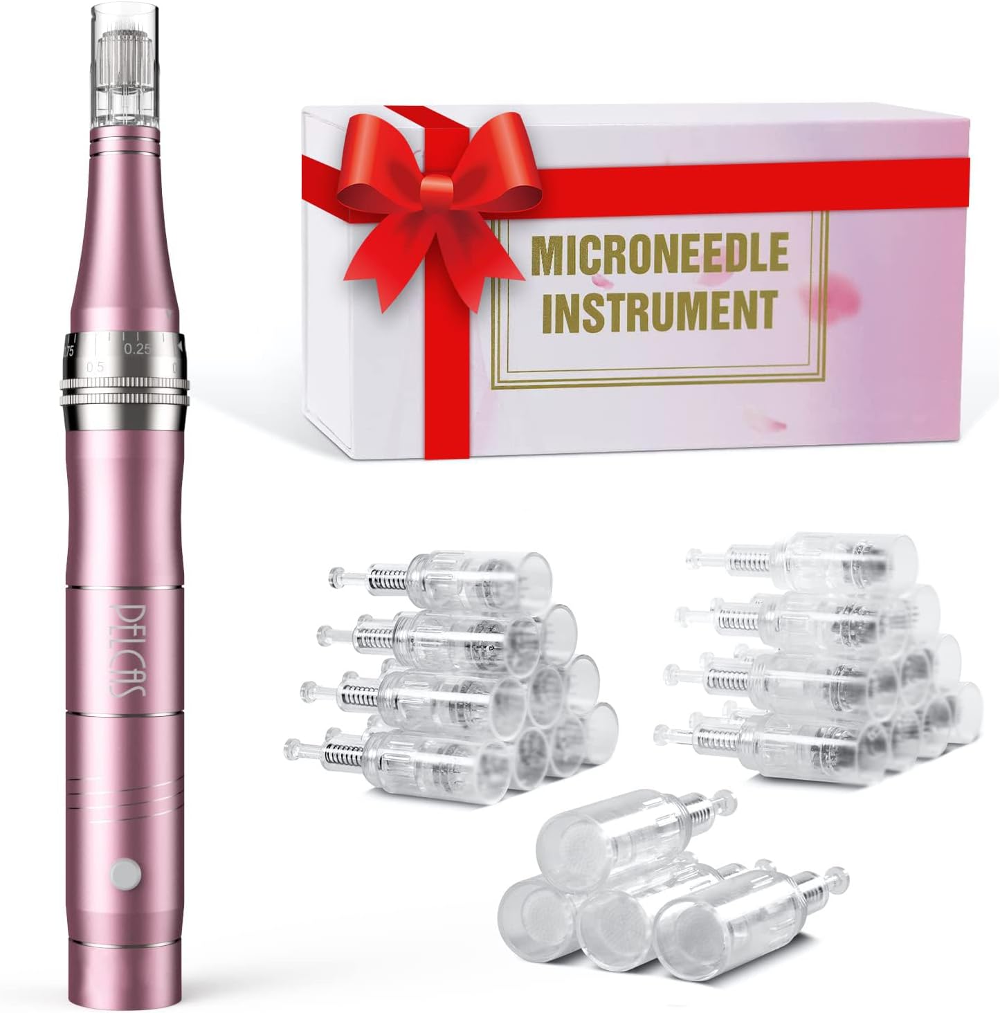 PELCAS Electric Cordless Microneedle Pen for Home Use