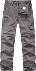 Kids Cargo Pants Convertible Quick Dry Outdoor Trousers - Lightweight