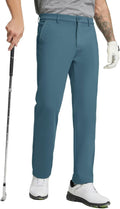 M MAELREG Men Softshell Golf Fleece Lined Pants - Water Resistant Warm