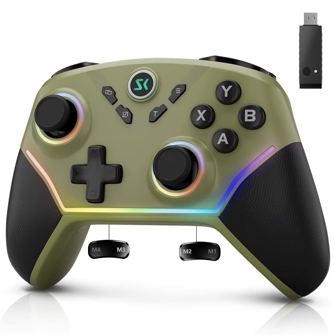Multi-Platform Wireless Controller for PC and Mobile Gaming