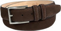 Men's Suede Full Leather Belt 1-3/8ft Wide - Classic Casual Dress