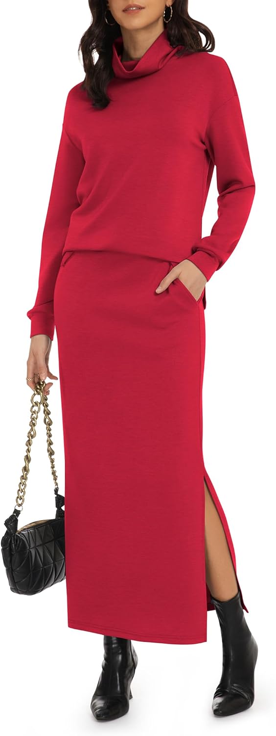 Casly Lamiit Women's 2 Piece Skirt Set for Stylish Comfort
