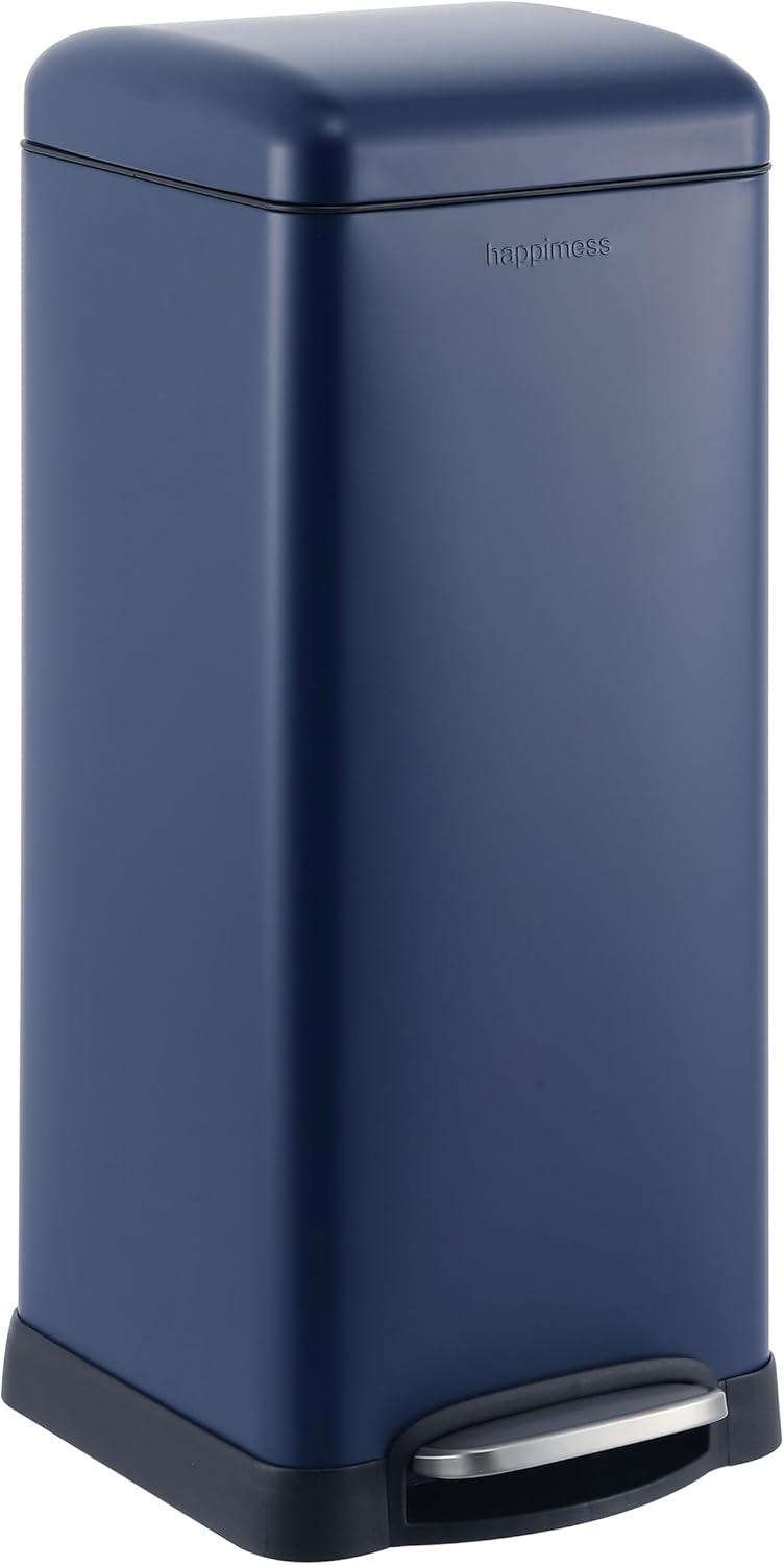 happimess HPM1007H Betty Retro 8-Gallon Step-Open Trash Can