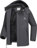 CAMEL CROWN Men's Winter Coat Waterproof Ski Jacket - Warm, Windproof