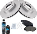Front Brake Pad & Rotor Kit Ceramic G-Coated - Direct Fit
