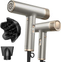 Professional Hair Dryer with Diffuser - Fast, Low-Noise Drying