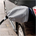 EV Charger Plug Port Cover - Waterproof Outdoor Protection (Silver)