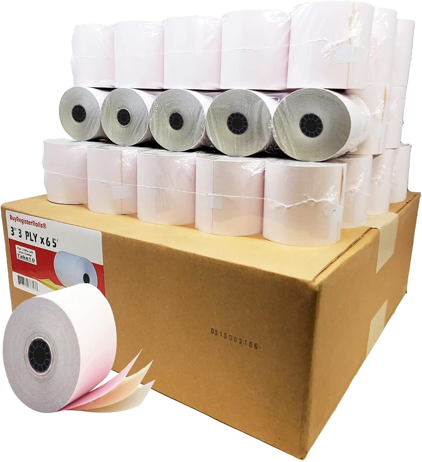 Star SP700 Kitchen Printer Paper - 3-Ply Carbonless Rolls