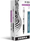 Zebra Pen M-301 Mechanical Pencil 0.5mm - Durable Steel Barrel