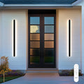 Haylen Long Waterproof Outdoor Wall Light - Dimmable LED Porch Light