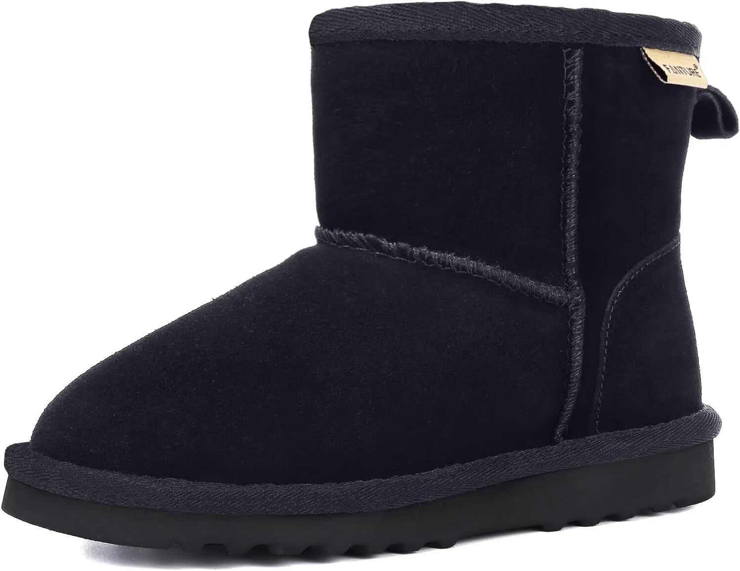 FANTURE Kids Snow Boots with Warm Fur Lining for Winter Fun