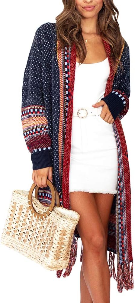 FERBIA Women Boho Cardigan Sweater for Stylish Fall Looks