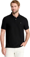 IZOD Men's Advantage Performance Polo Shirt - Breathable Cotton Blend