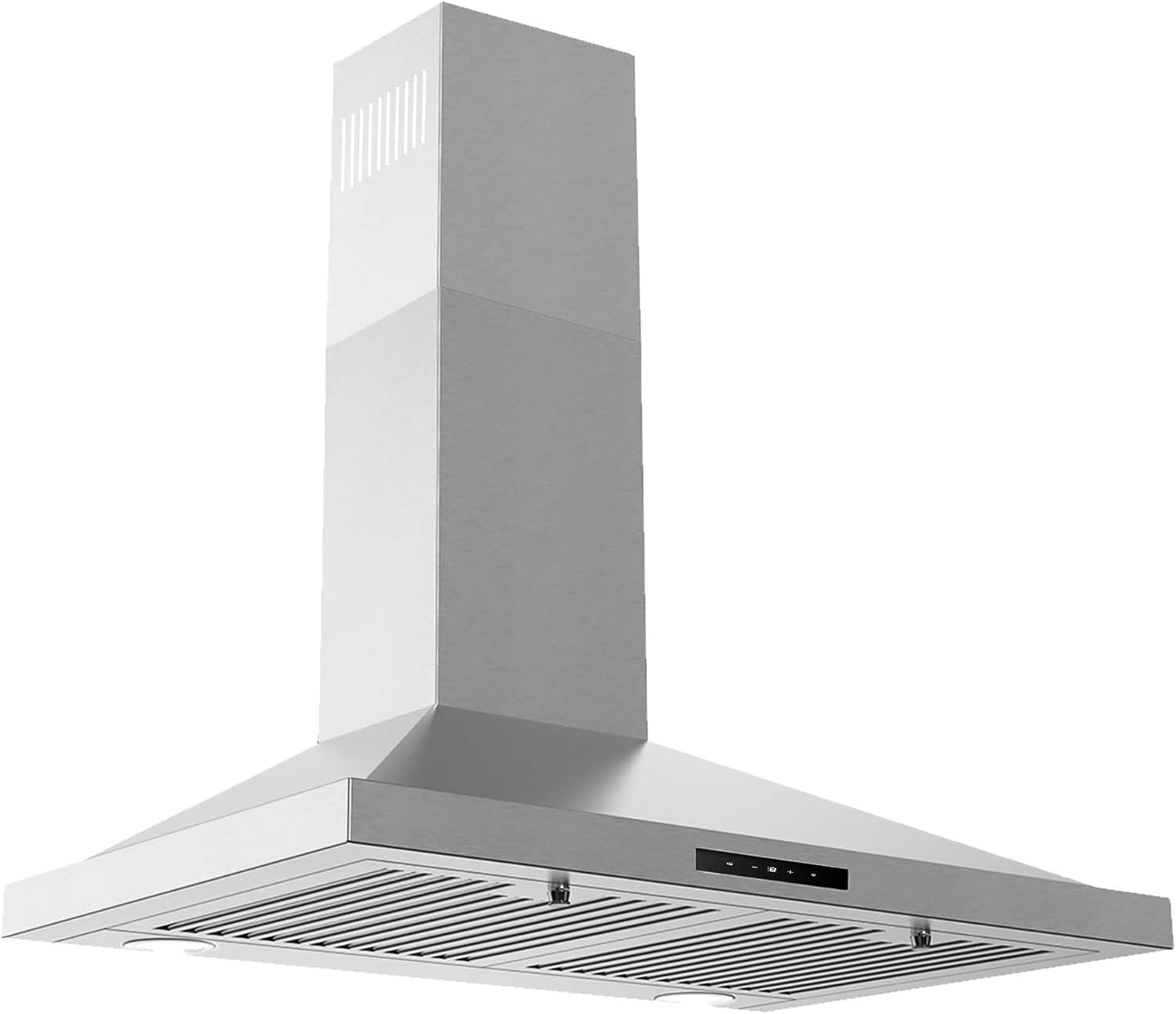 30 Inch Range Hood with 450 CFM Efficient Airflow and LED Light