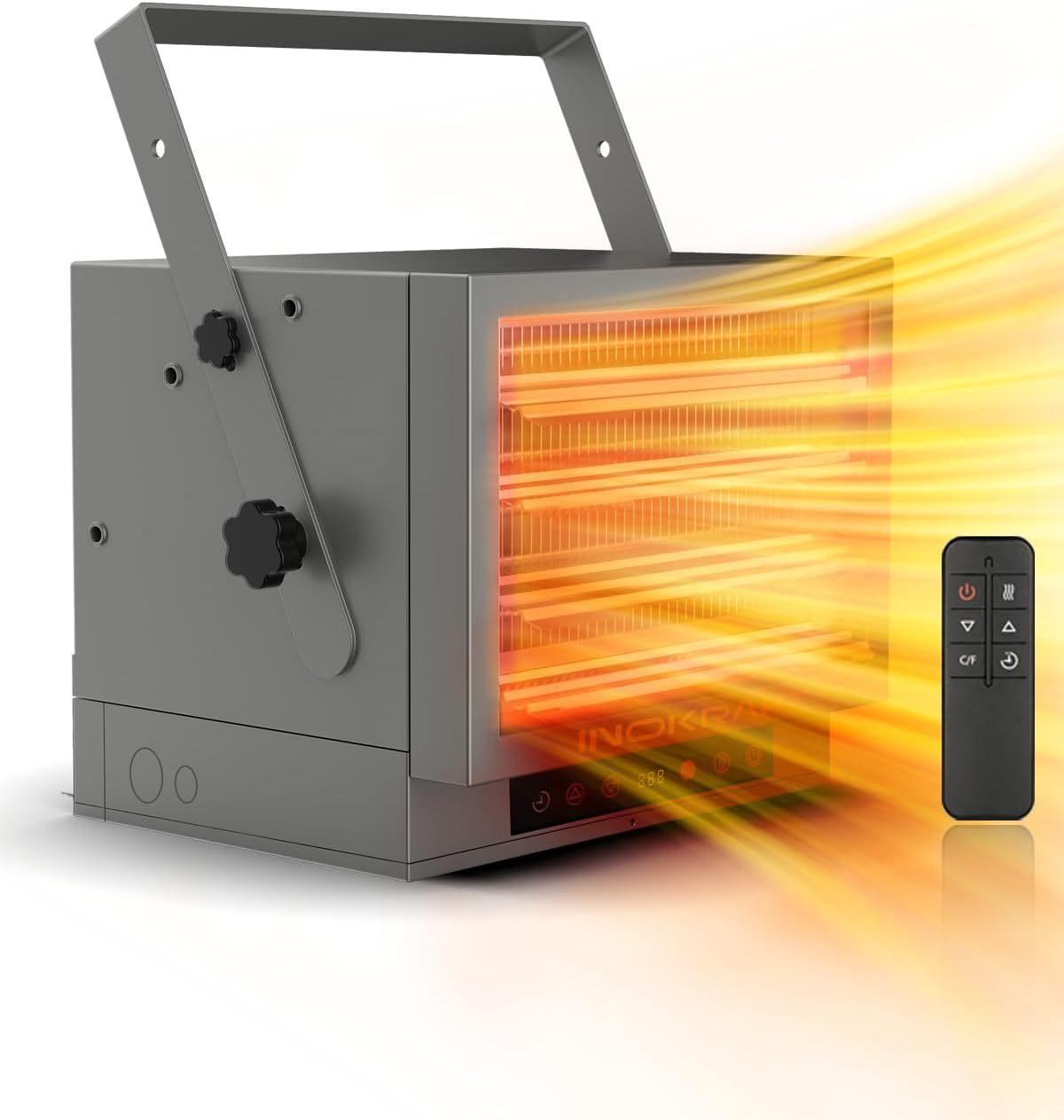InoKraft 7500W Electric Garage Heater - Remote Control with 12hr Timer