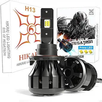 HIKARI UltraFocus H13/9008 LED Fog Light Bulbs for Clarity
