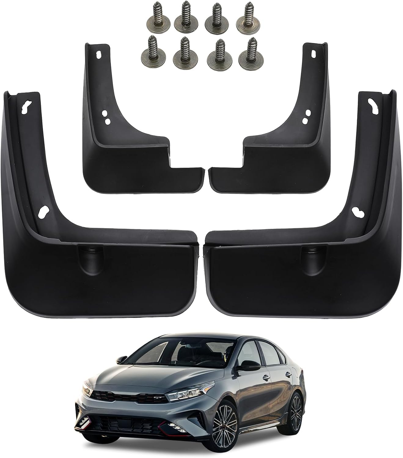 Mud Guard Mud Flaps for Kia Forte 2019 2023 - Durable Protection