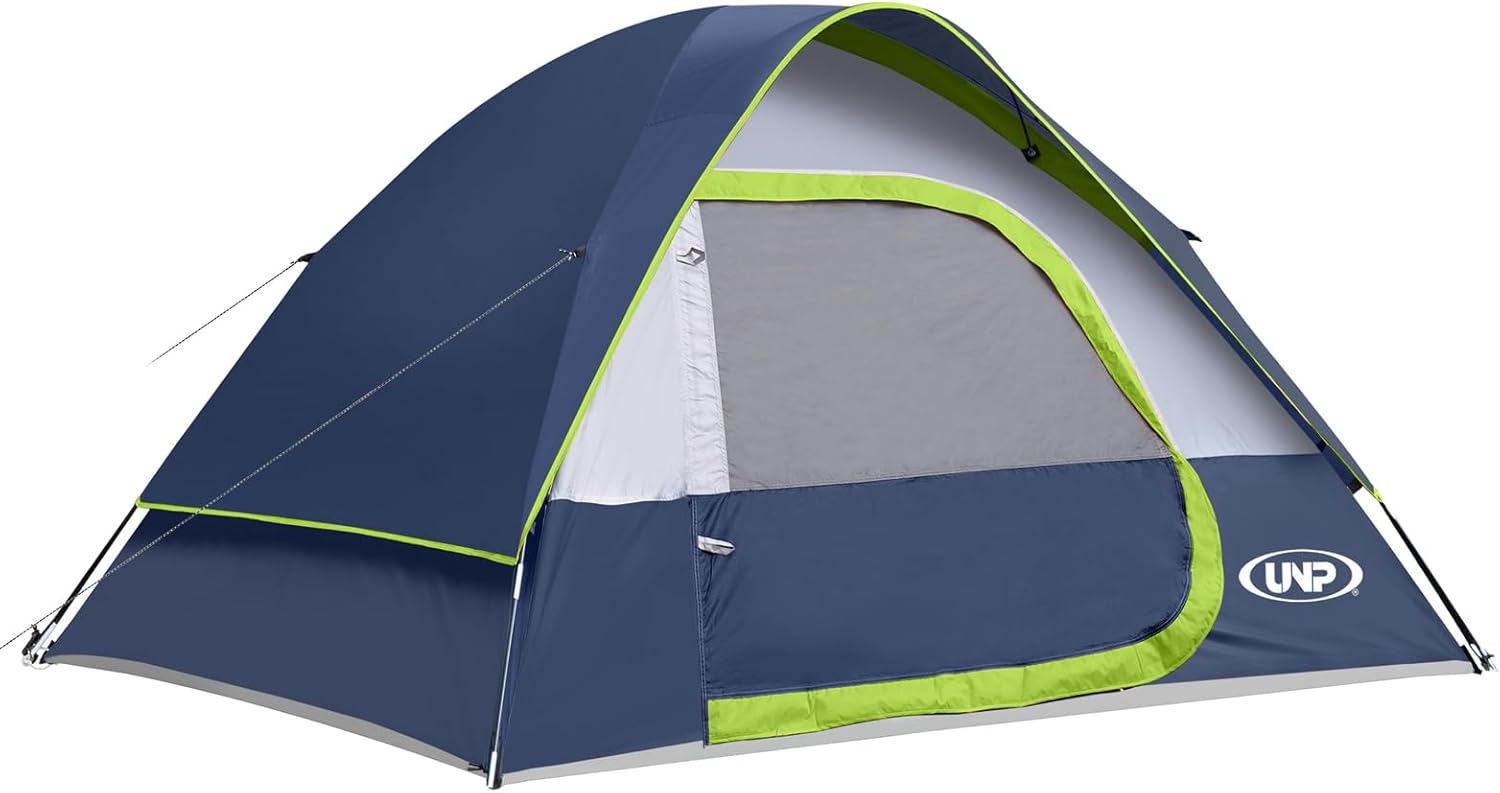 Waterproof 4-Person Camping Tent - Easy Setup!