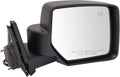 TRQ Right Power Heated Mirror Passenger Side for 2007-2016 Jeep