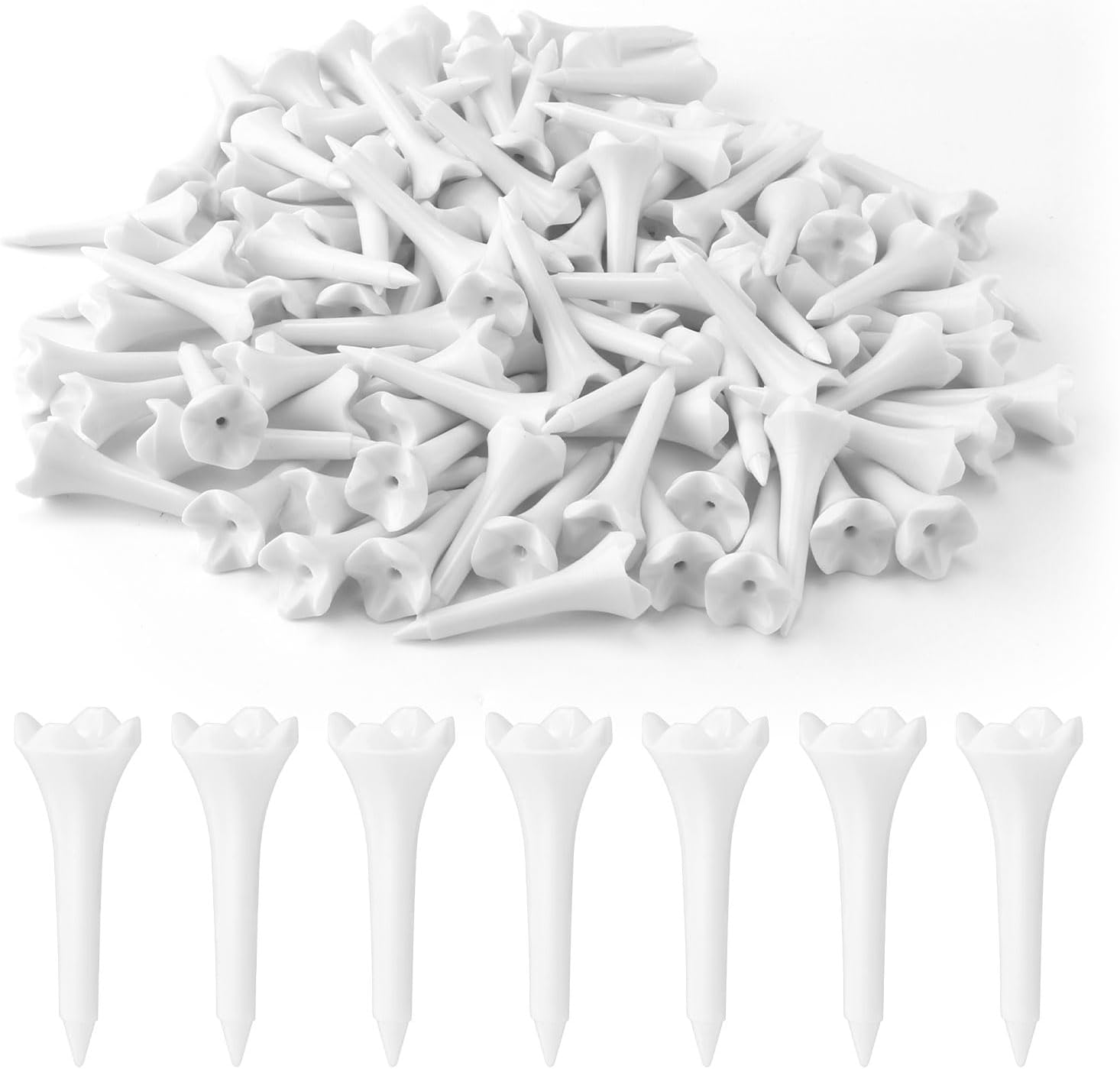 High Visibility Golf Tees for Accurate Iron Shots