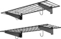 WALMANN 2 Pack Garage Wall Mount Shelves 45x15 in - Heavy Duty Storage