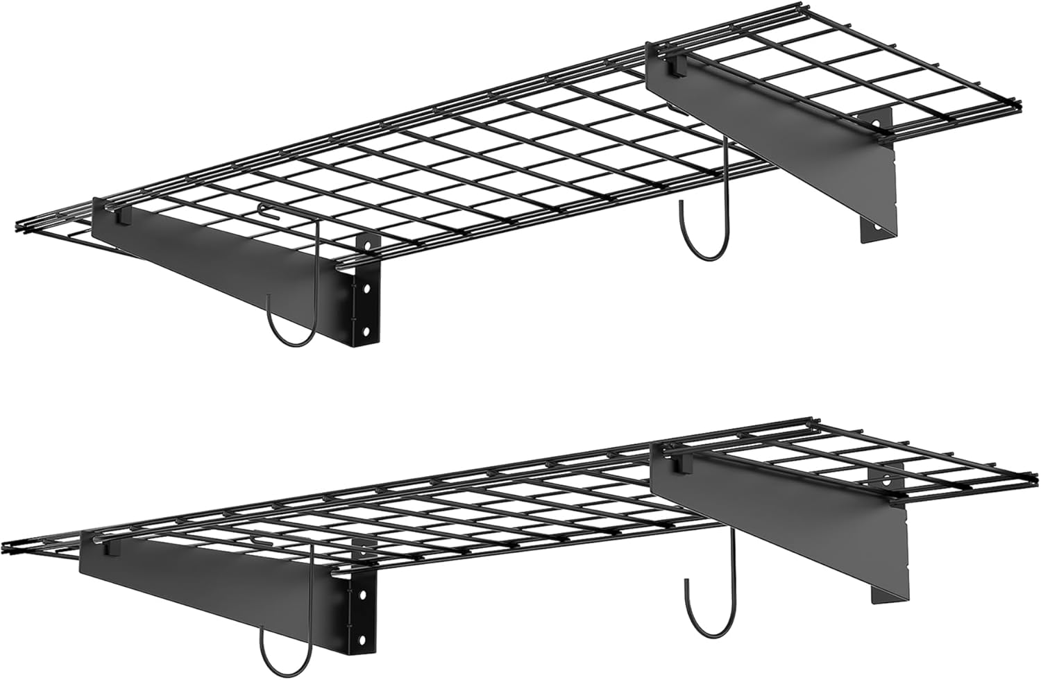 WALMANN Garage Wall Mount Shelves for Heavy Duty Storage
