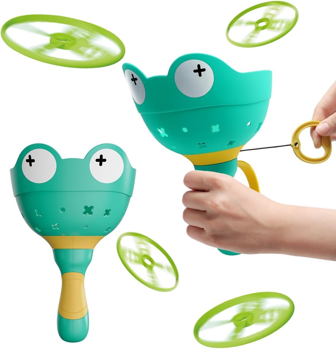 Ultimate Outdoor Fun: Flying Disc Launcher Set