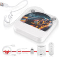 External Portable CD Player for Car - USB AUX CD Player for Vehicles