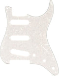Fender Modern Pickguard, Stratocaster, 11-Hole - White Moto