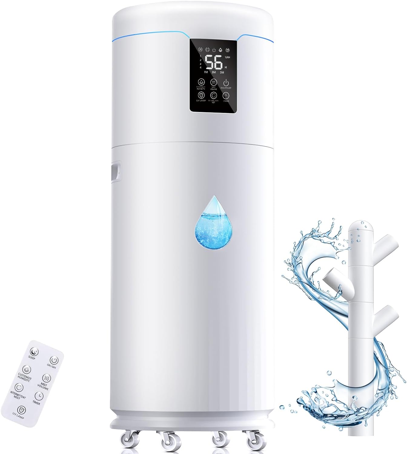 17L Ultra Large Humidifier for Bedroom and Large Rooms