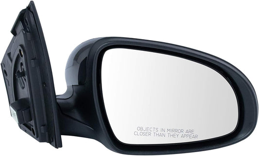 TRQ Heated Power Mirror for 2017-2022 Kia Sportage - Smooth Black