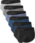 Mens Bamboo Briefs with Open-Fly - Soft Breathable Comfort