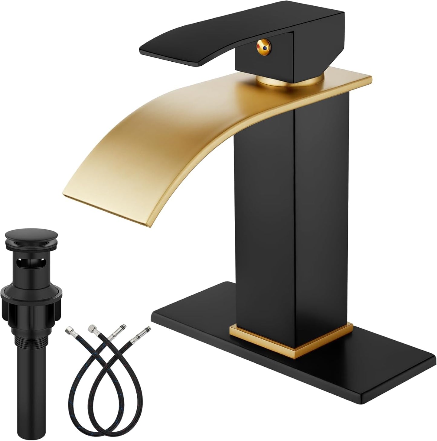 Midanya Bathroom Sink Faucet with Waterfall Design for Modern Homes