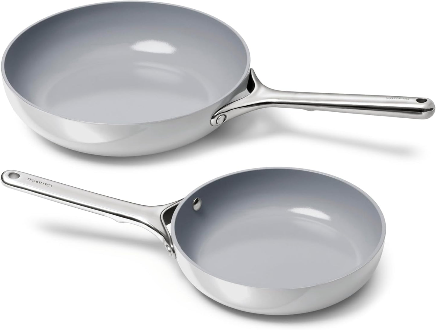 Caraway Fry Pan Duo - Nonstick Ceramic Frying Pan Set