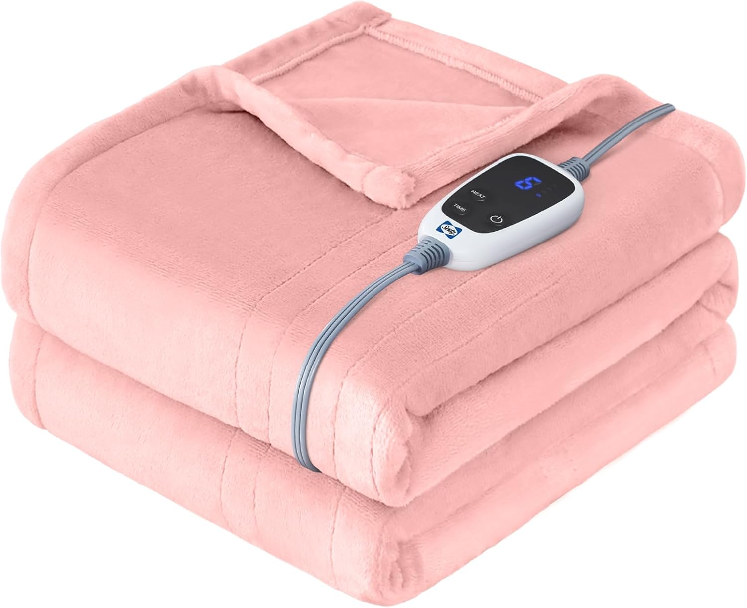 SEALY Electric Blanket Heated Throw for Ultimate Comfort
