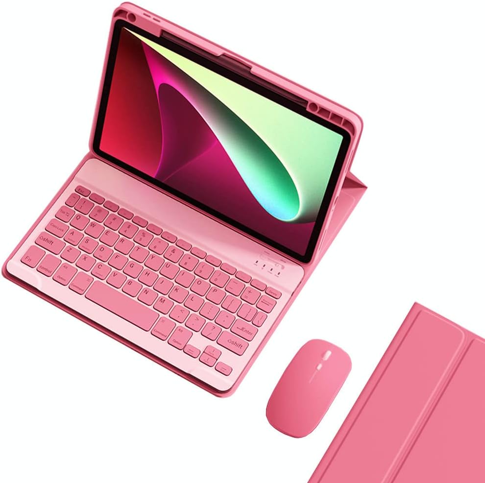 Keyboard Case Mouse Compatible with iPad 9th 8th 7th Gen 10.2 in