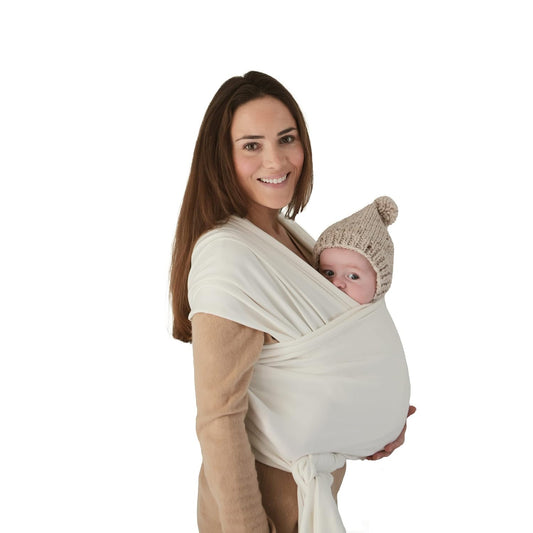 Organic Cotton Baby Wrap Carrier | Infant Sling for Newborns | Supports 8-35 lbs