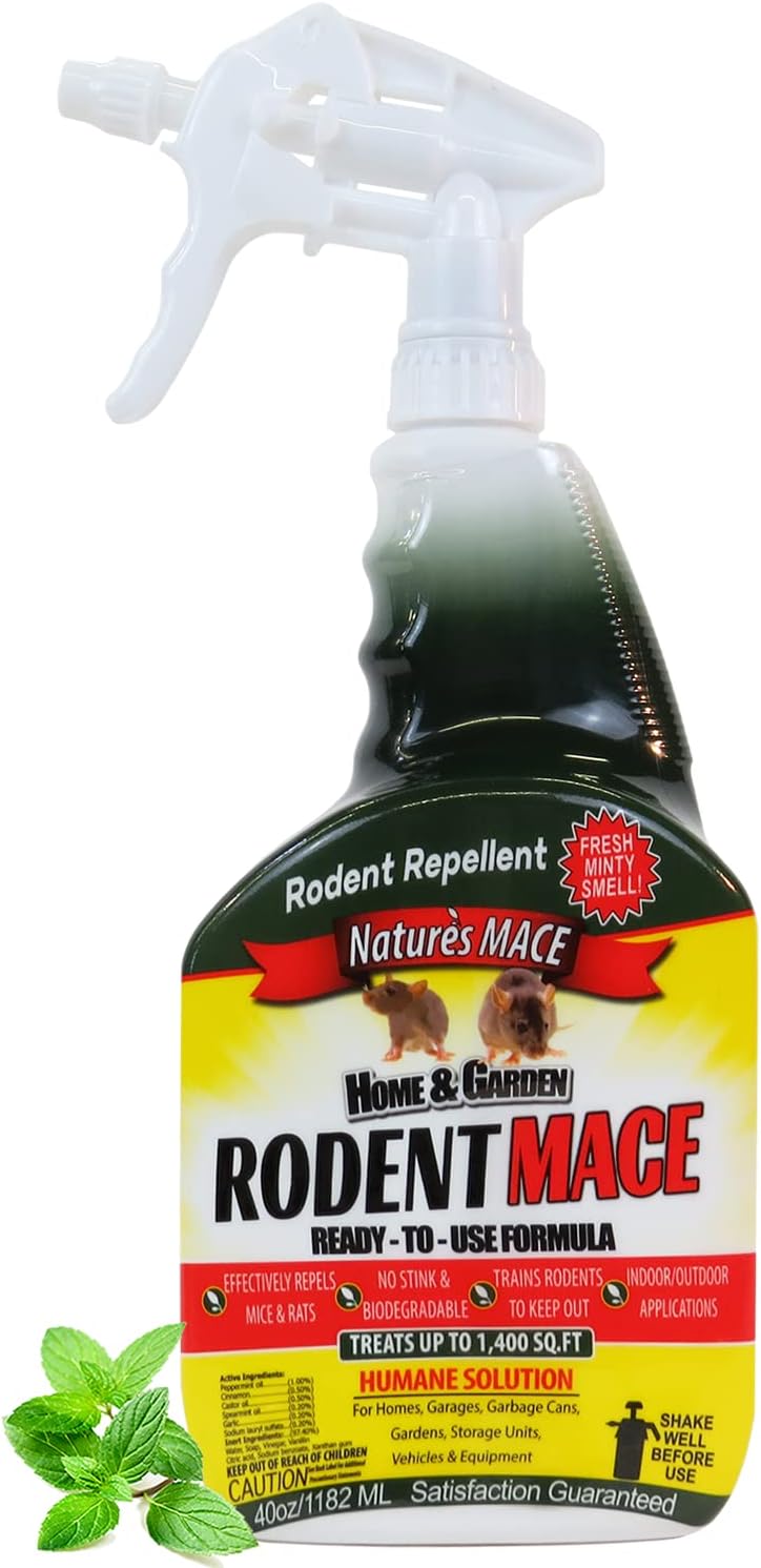 Rodent Repellent Spray: Stop Nesting & Damage