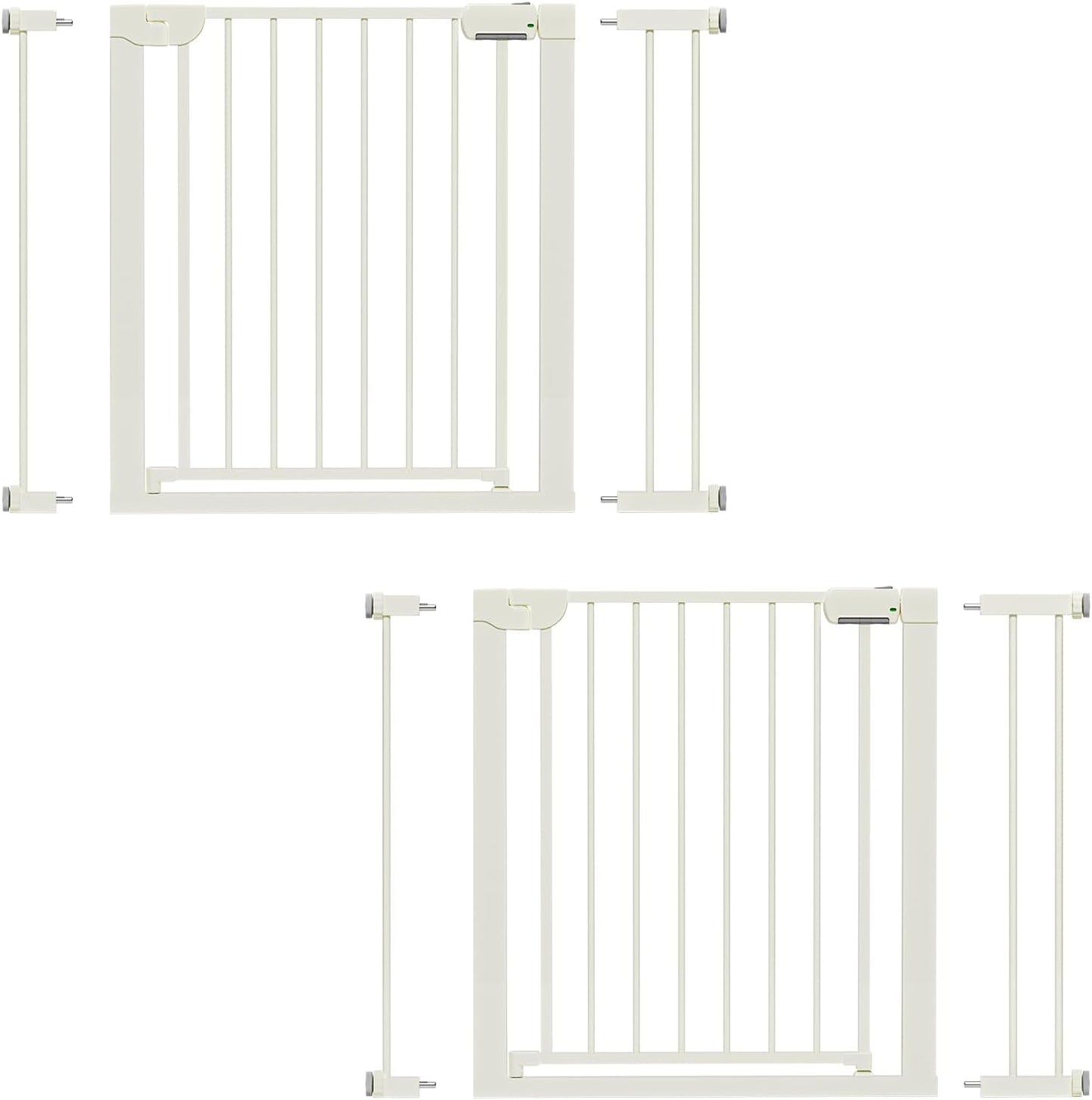 29.5-40.6in Baby Gate for Stairs - Safety and Convenience