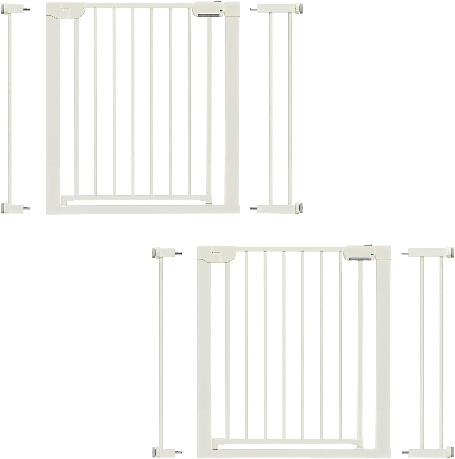 29.5-40.6in Baby Gate for Stairs - Safety and Convenience